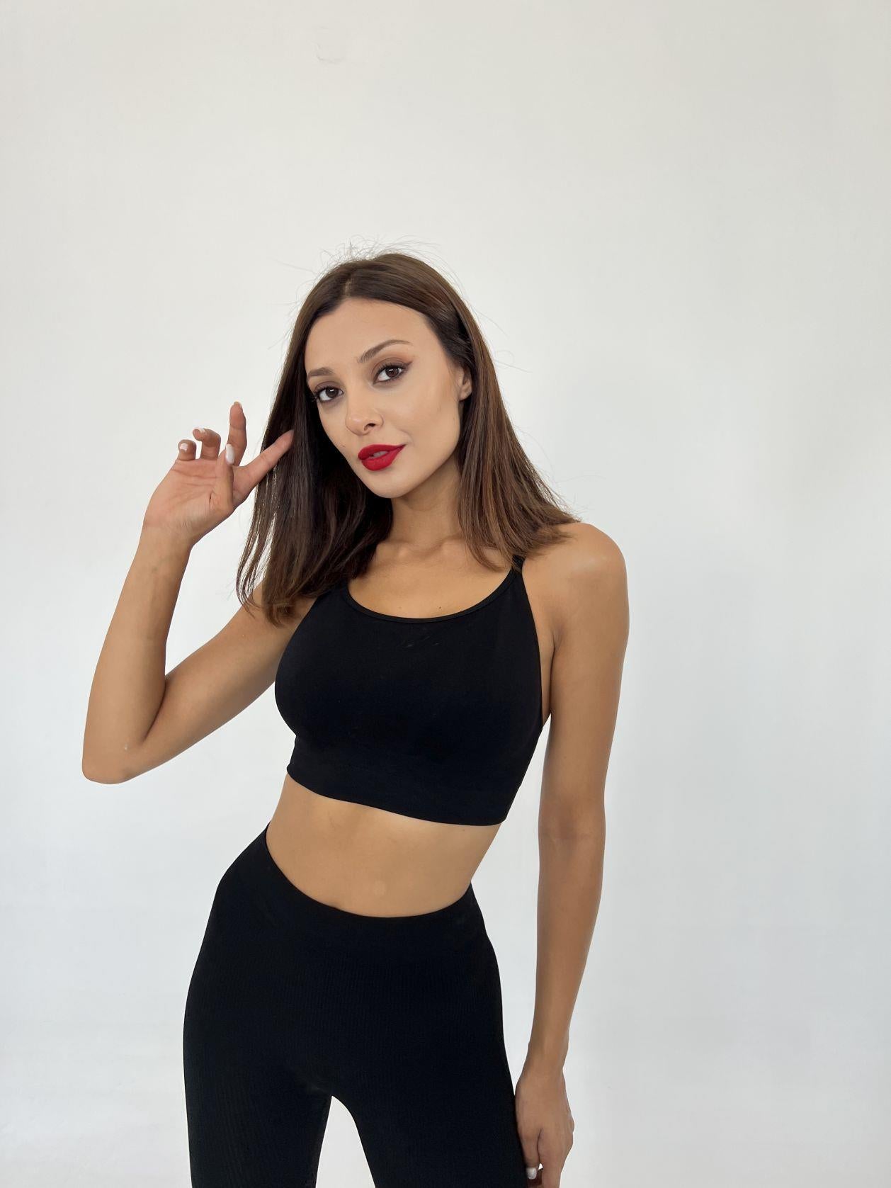15354 ASTARLI BRA-SİYAH (142827)