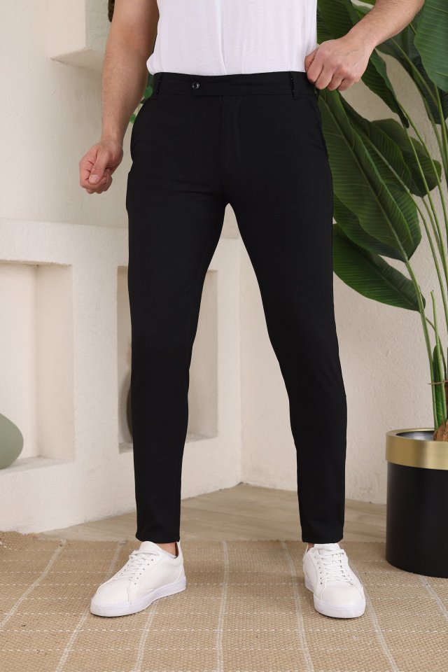 Erkek Slim Fit Dilli Kumaş Pantolon (159381)