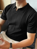 Erkek Kısa Kollu Polo Yakalı Triko Tshirt (158211)
