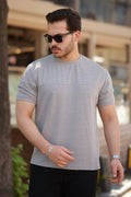 Erkek Oversize Bisiklet Yaka Kısa Kollu T-shirt (160099)