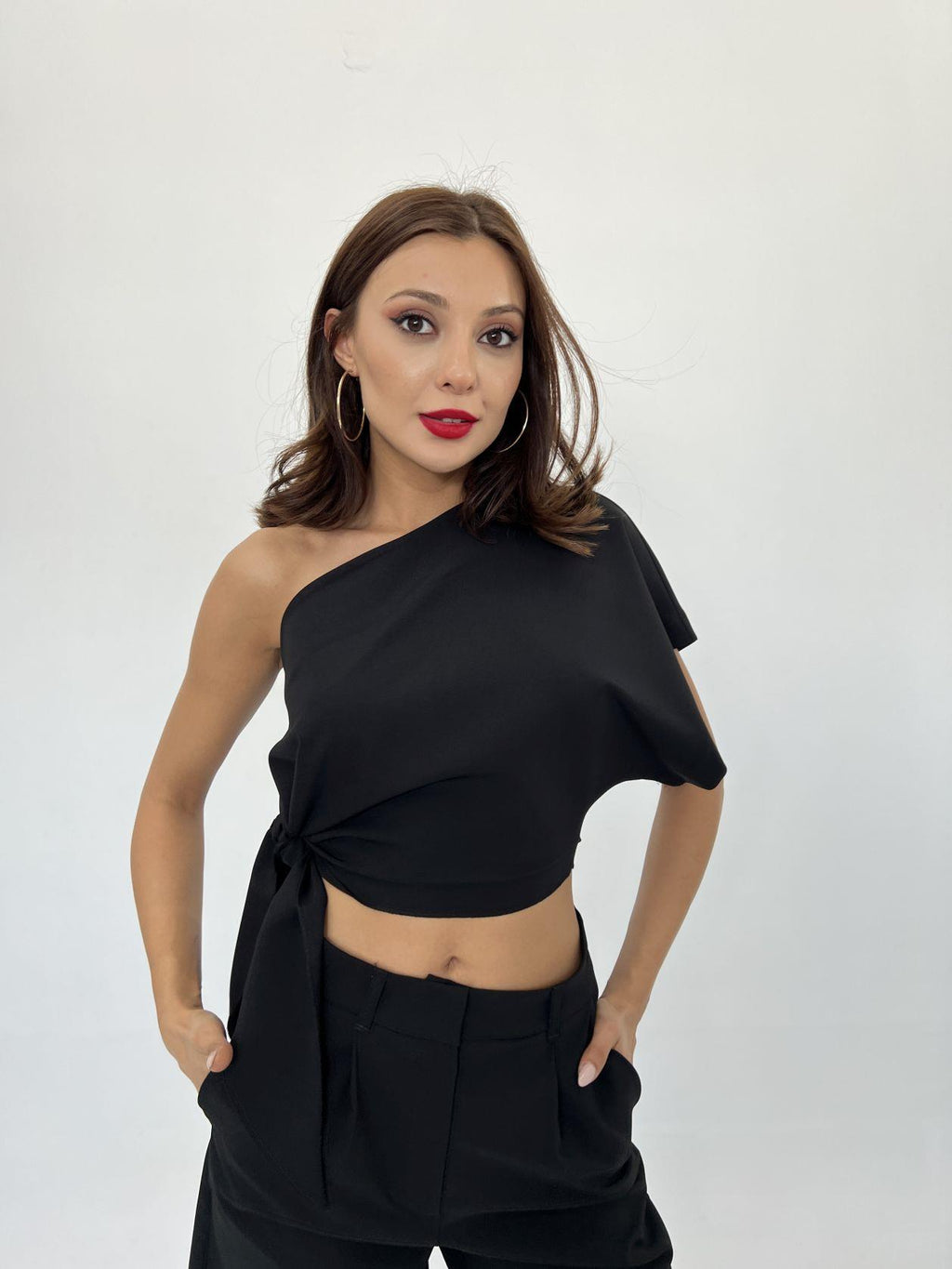 4643 BLUZ-SİYAH (142760)