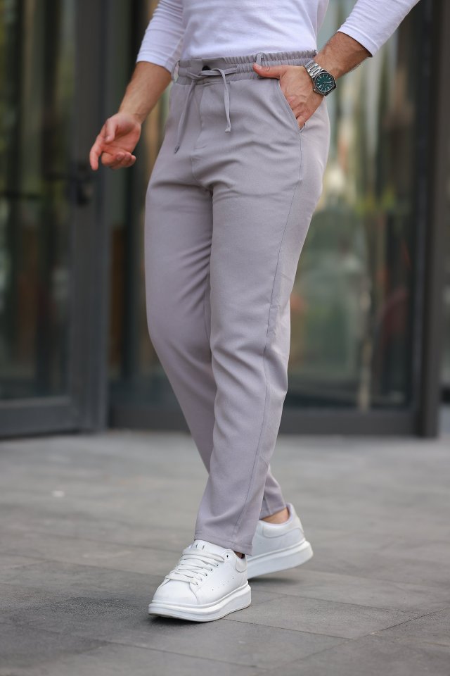 Erkek Beli Bağcıklı Jogger Pantolon (160451)