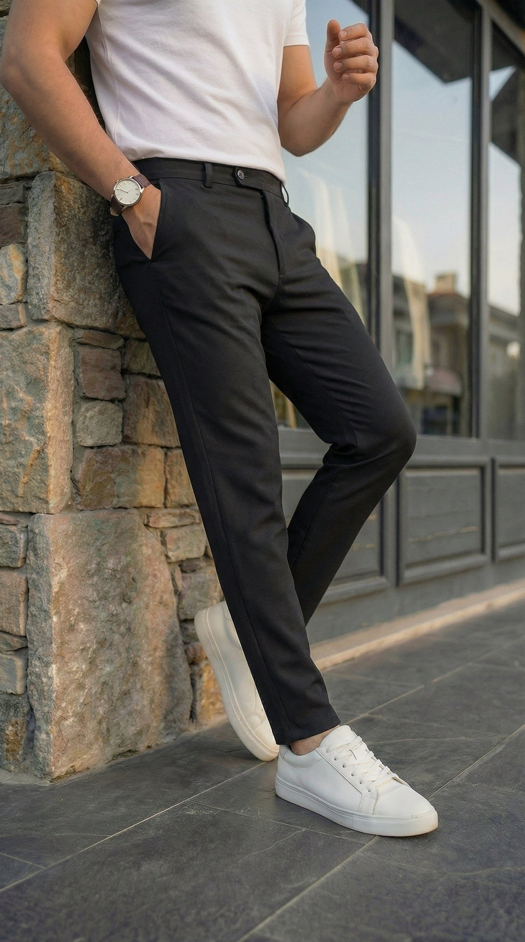 Erkek Slim Fit Dilli Kumaş Pantolon (159381)