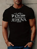 Erkek Jehova Baskılı Süprem T-shirt (158351)