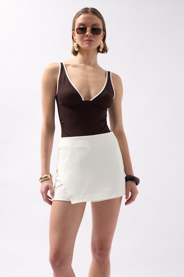 Basic Mini Şort Etek (146702)