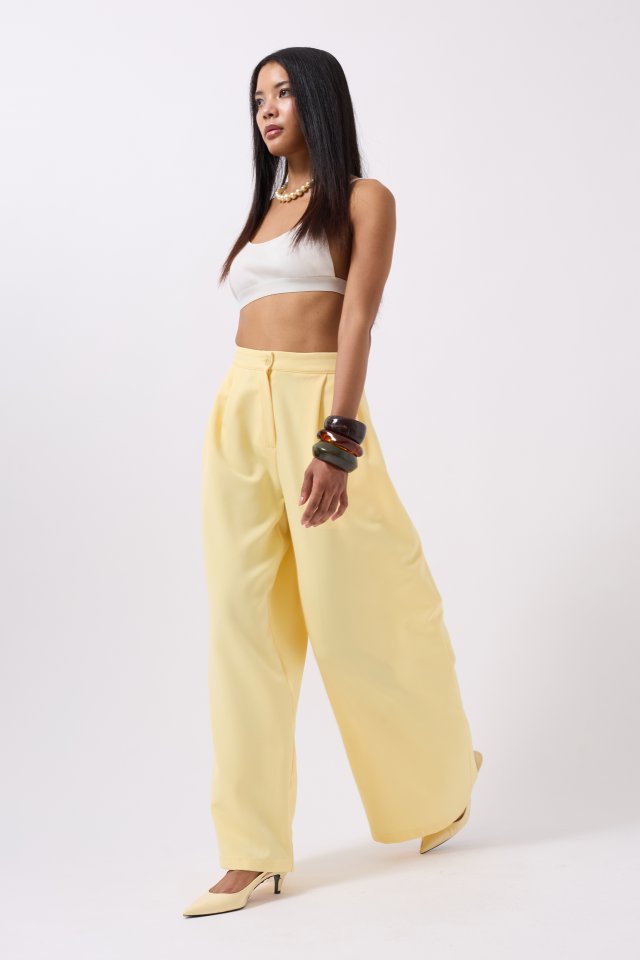 Casual Yüksek Bel Pantolon (161295)