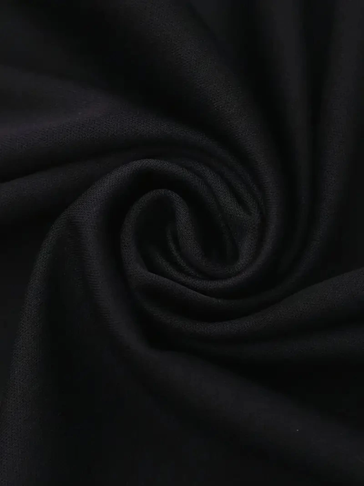 Baskılı Oversize Bisiklet Yaka T-shirt - Siyah (158827)