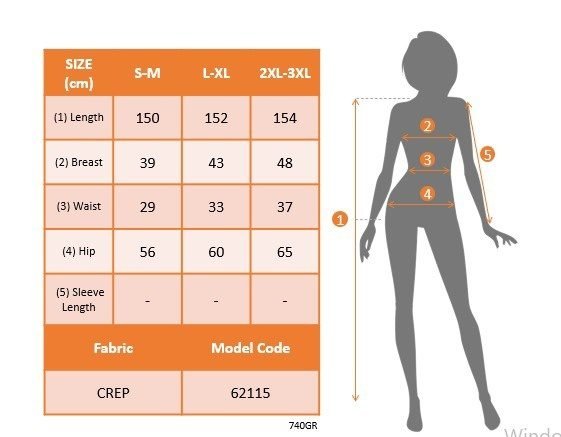 Kadın Askılı Kruvaze Yakalı önü Volanlı Uzun Krep Elbise (187909)