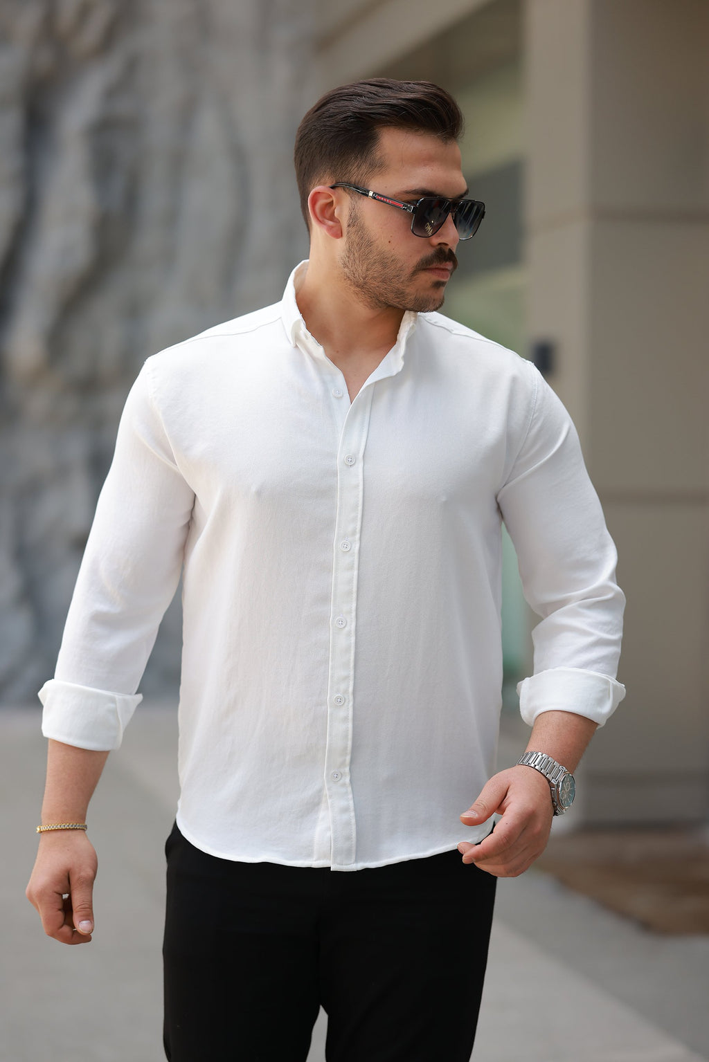 Erkek Uzun Kollu Gömlek (162970)