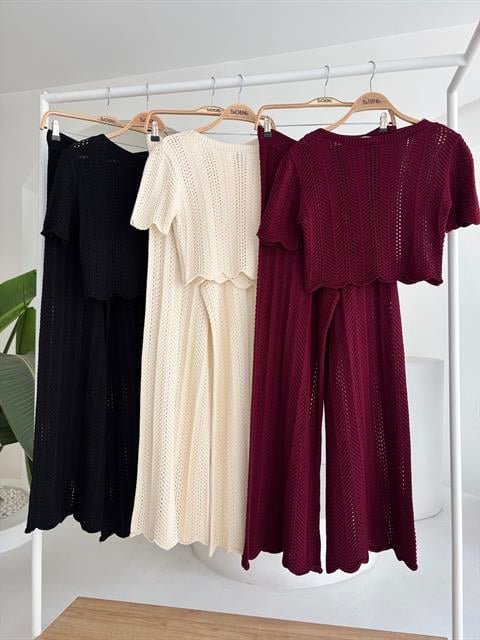 Triko Bluz Pantolon İkili Takım 10084-025 (159442)