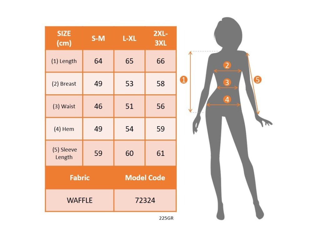 Kadın Uzun Kollu Bisiklet Yaka Kolları çiçekli Waffle Bluz (173093)